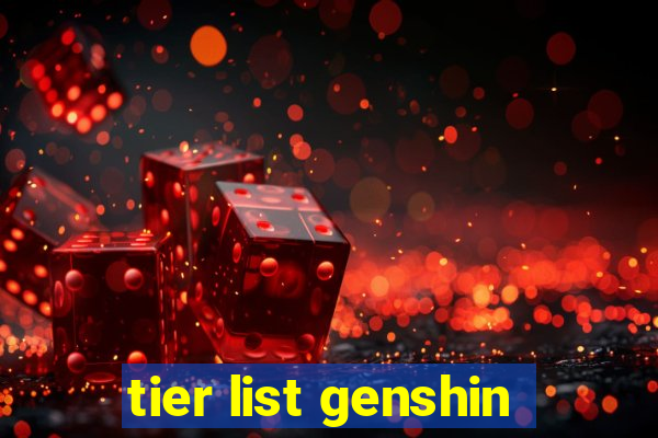 tier list genshin